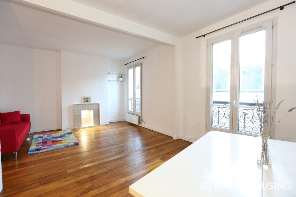 Furnished rental - Rue Lemercier - Paris 17 - 42sqm - 1 BR