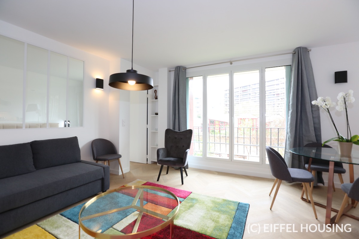 Furnished rental - Rue de Boulainvilliers - Paris 16ème - 2 BR - 60sqm